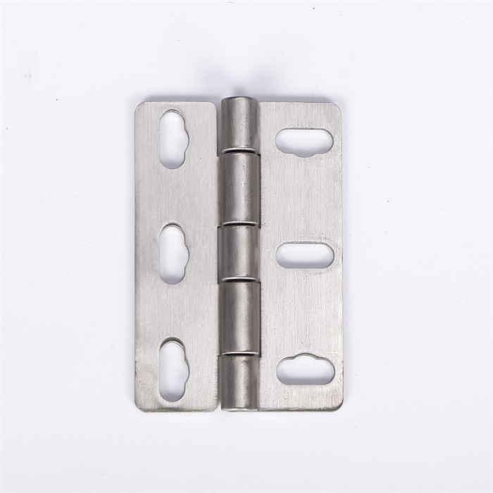 Metal hinge with special holes