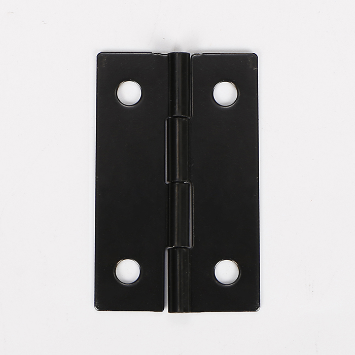 Black nickel plated hinge 50.8*31.7*1.0mm, small butt hinge