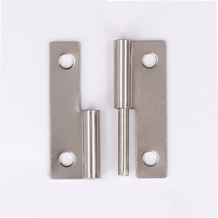 Nickel plated small take apart hinge dongguan hinge factory